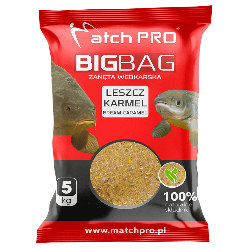 Zanęta Wędkarska MatchPro Big Bag - Leszcz Karmel 5kg