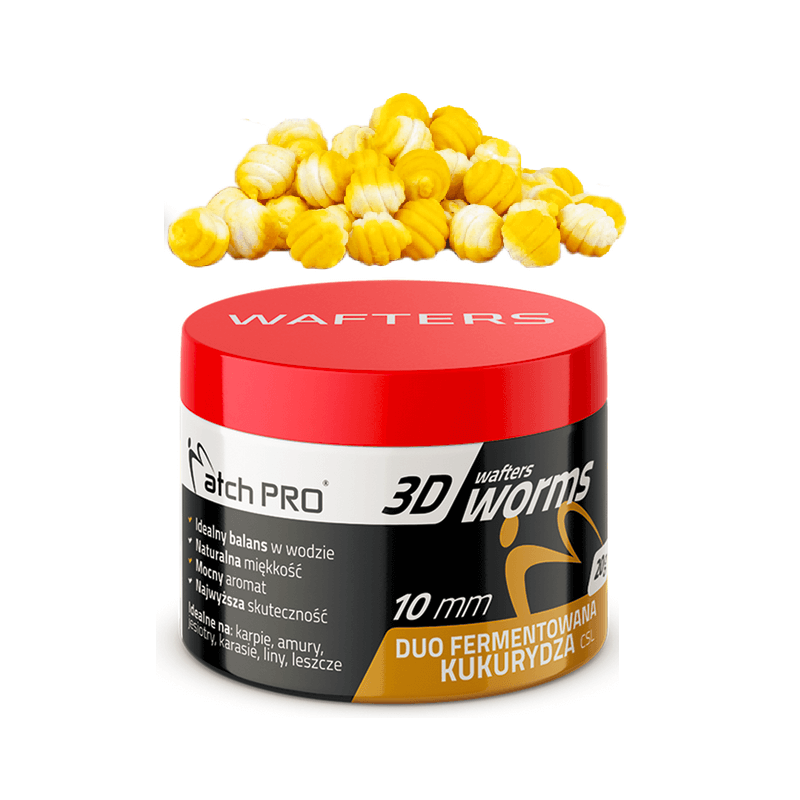 Wafters 3D Worms MatchPro 10mm DUO - CSL