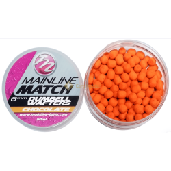 Mainline Dumbell Match Wafters 6mm - Orange Chocolate