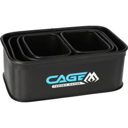 Mikado EVA Cage Bait Box System 003 Ködersystem-Set
