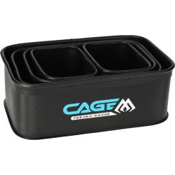 Zestaw Pojemników Mikado na przynęty EVA Cage Bait Box System 003