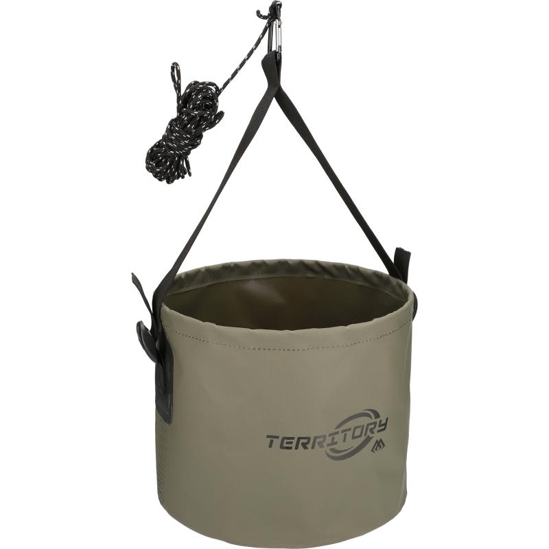 Mikado foldable water bucket with string