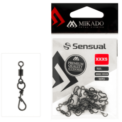 Mikado Micro XXXS Roller Swivel Snap 10pcs
