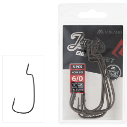 Mikado Big Offset Hooks size 5/0 5pcs