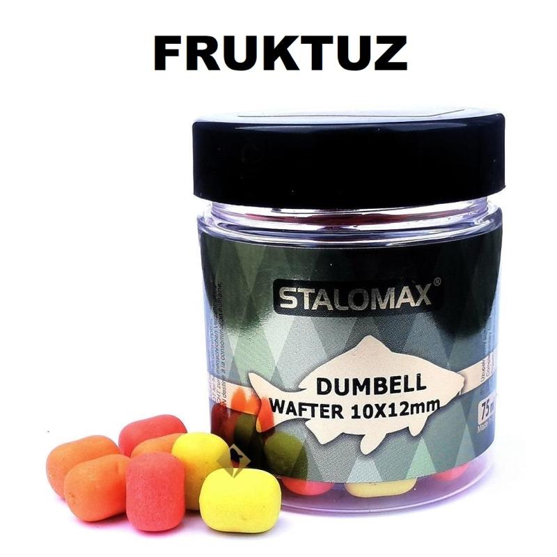Przynęta do Metody Stalomax Dumbells Wafters Fluo 10x12mm Fruktuz