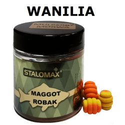 Przynęta Stalomax Poczwarki Maggots Wafters 10mm - Wanilia