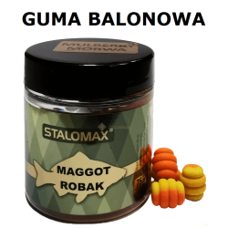 Przynęta Stalomax Poczwarki Maggots Wafters 10mm - Guma Balonowa